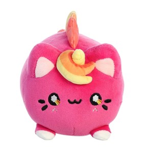 Aurora Small Berry Sunset Meowchi Tasty Peach Enchanting Stuffed Animal Pink 7" - 1 of 4