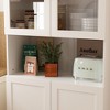 FUFU&GAGA Vertical Multifunctional Bookcase Four Door Storage Cabinet Display Cabinet White - 4 of 4