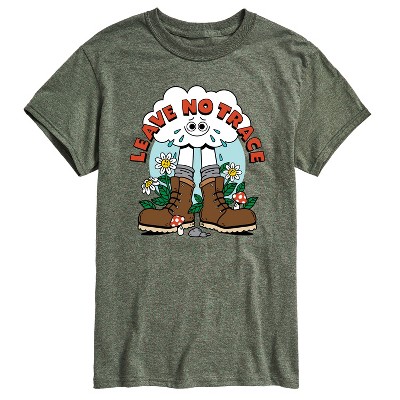 Men's - Instant Message - Cloud Leave No Trace Short Sleeve Graphic T-Shirt