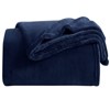 Inhand Fleece Throw Blanket for Couch Sofa or Bed, 50" x 60" Soft Fuzzy Plush Blanket, Luxury Flannel Blanket, Super Cozy and Comfy for All Seasons - 3 of 4
