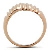 Slickblue Rose Gold Brass Ring with No Stone - Elegant Minimalist Band, Timeless Fashion Jewelry for Women, Size 5-10 - 4 of 4