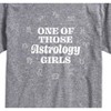Men's - Instant Message - One Of Those Astrology Girls Short Sleeve Graphic T-Shirt - 2 of 4