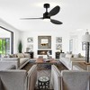 Airsurfer White 52 Inch Ceiling Fans with LED Light and Remote Control - 2 of 4