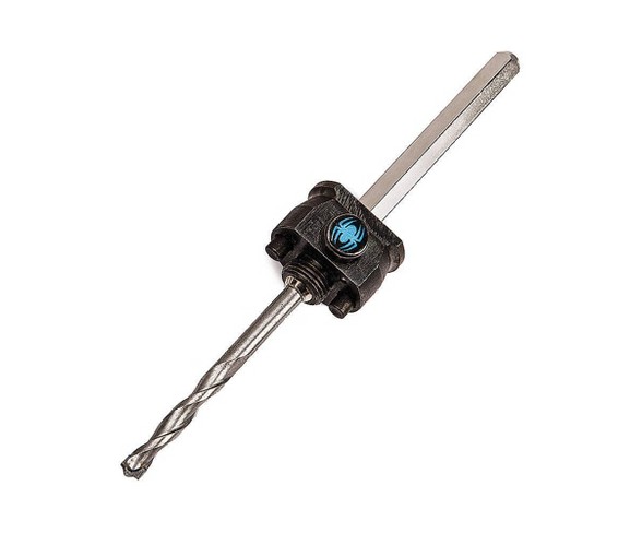 Spyder Quick Change Hole Saw Arbor Tct Pilot 3/8 Inch Shank Drill Bit (2 Pack)