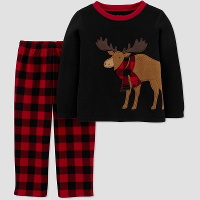 carters moose pajamas