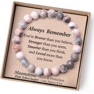 Natural Crystal Bracelets-Love/Encouragement-Handmade Cute Gifts - 1 of 4