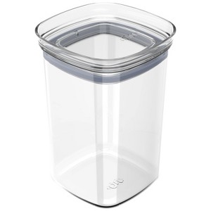 OU Airtight Food Storage Container, BPA Free Clear Plastic Food Storage Container with Leak Proof Lid, Stackable Kitchen Pantry Organizer - 1 of 4