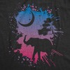 Womens Funny T Shirts Elephant Moon Awesome Animal Nature Graphic Novelty Tee For Ladies - Crazy Dog Women's T Shirt for Animal Lovers - 2 of 4