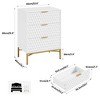 Whizmax Modern 3 Drawer Dresser for Bedroom, Nightstand with Wide Top, Chest of Drawers for Closet with Deep Drawers, for Living Room, Hallway - 2 of 4