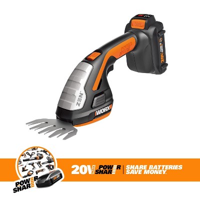 worx hedge trimmer 20v