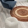 Flash Furniture Natural Fiber Jute Area Rug - Braided Indoor Jute Rug - Natural Area Rugs - image 3 of 4