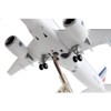 Airbus A220-300 Commercial Aircraft "Air France" White with Striped Tail "Gemini 200" 1/200 Diecast Model Airplane by GeminiJets - 3 of 3