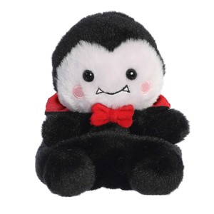 Aurora Mini Viktor Vampire Palm Pals Spooky Stuffed Animal Black 5" - 1 of 4