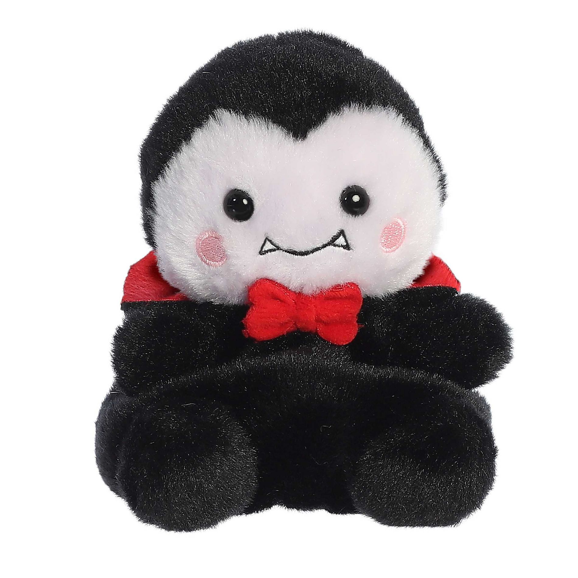 Aurora Mini Viktor Vampire Palm Pals Spooky Stuffed Animal Black 5"