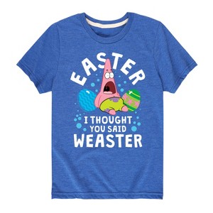 Boys' - SpongeBob Squarepants - Easter Weaster Short Sleeve Graphic T-Shirt - 1 of 4