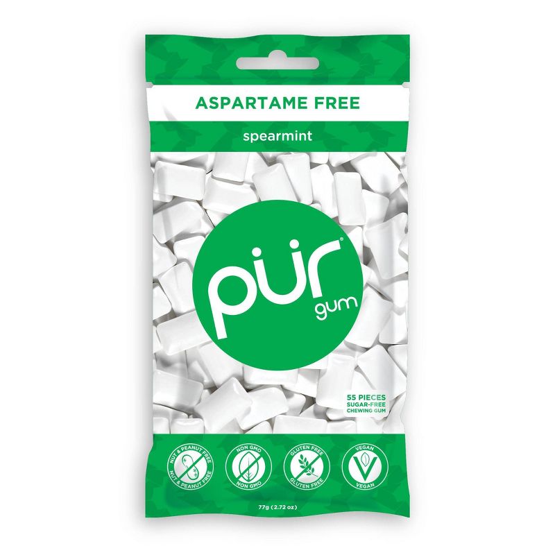 Pur Gum Spearmint Bag - 2.72oz, 1 of 4
