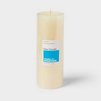 3' x 8" Unscented Candle Cream - Room Essentials™