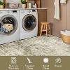 Traditional Printed Area Rug Low Pile Home Aesthetic Decor Doormat Non Slip Non Shedding Mat Throw Rug Stain Resistant Thin Bordered Carpet - 3 of 4