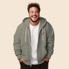 Dalix Donut Embroidered Hoodie Fleece Sweatshirt Zip Front Mens - 4 of 4