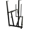 Iron Adjustable Height Double Tier Ukulele Stand Guitar Stand Violin Stand Can Hold 14 Ukulele Stands Exhibition Hall Outdoor Stand Black One Size - 3 of 4