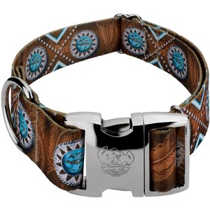 Country Brook Petz 1 1/2 Inch Premium Saddle Up Dog Collar - 1 of 4