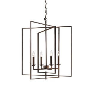Millennium Lighting Nellis 4 - Light Pendant in  Rubbed Bronze - 1 of 1