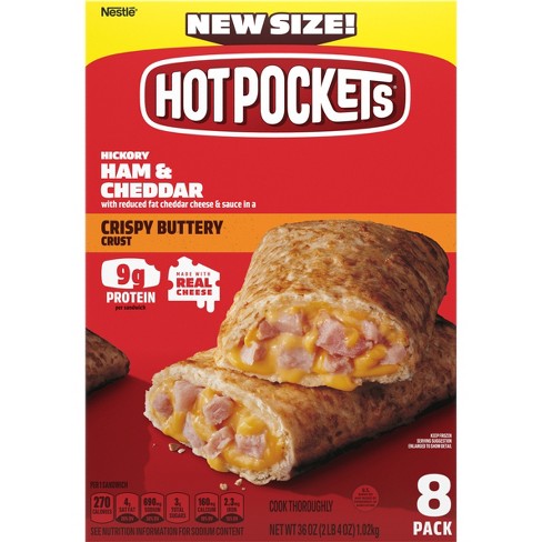 Hot Pockets Ham & Cheese Croissant Crust Sandwiches - Shop Entrees