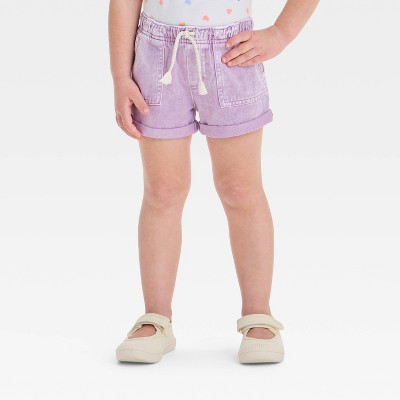 Toddler Girls' Denim Pull-On Shorts - Cat & Jack™