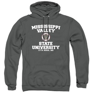 Mississippi Valley State University Official Circle Logo Adult Pull-Over Hoodie - 1 of 4