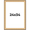 PosterPalooza | Traditional Gold Picture Frame - UV Acrylic, Foam Board Backing, Hanging Hardware - 2 of 4