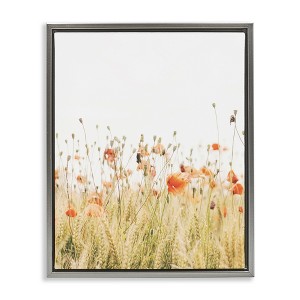Stupell Industries Poppy Field Photography, 17" x 21" - 1 of 4