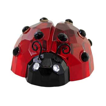Crystal Expressions Ladybug Figurine  -  One Figurine 1.0 Inches -  Symbol Of Luck  -  Acry1000  -  Acrylic  -  Red