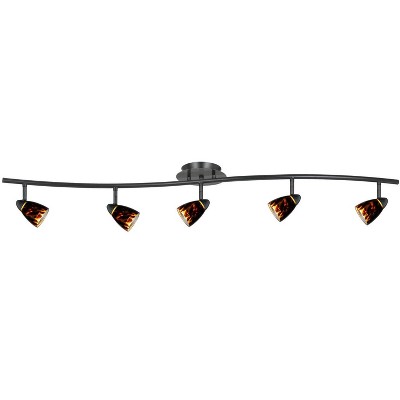 Cal Lighting SL-954-5-DBBRNS Contemporary Modern Five Pendant Lighting Accessories, Bronze