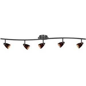 Cal Lighting SL-954-5-DBBRNS Contemporary Modern Five Pendant Lighting Accessories, Bronze - 1 of 1