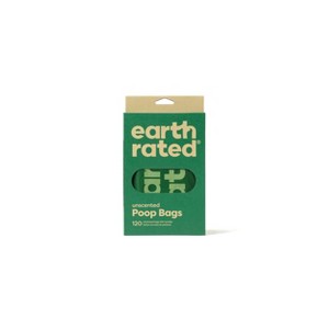 Earth Rated Unscented Handle Dog Waste Disposal Bags - 120ct - 1 of 4