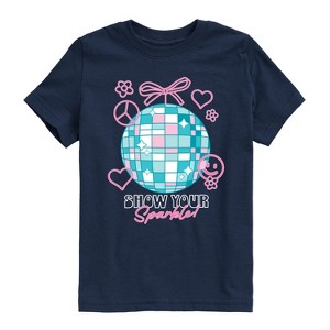 Boys' - Instant Message - Show Your Sparkle Short Sleeve Graphic T-Shirt - 1 of 4