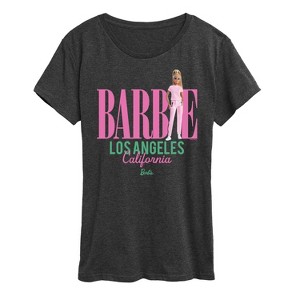 Women's - Barbie - Los Angeles California Short Sleeve Graphic T-Shirt - 1 of 4
