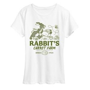 Women's - Disney - Rabbit Carrot Farm Short Sleeve Graphic T-Shirt - 1 of 4