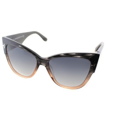 Tom Ford Anoushka  20B Womens Cat-Eye Sunglasses Brown 57mm