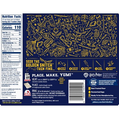 Pillsbury Harry Potter Shape Cookies - 9.1oz/20ct