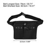 Unique Bargains Hairstylist Waist Belt Black - 4 of 4