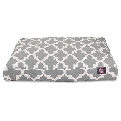 grey dog bed large