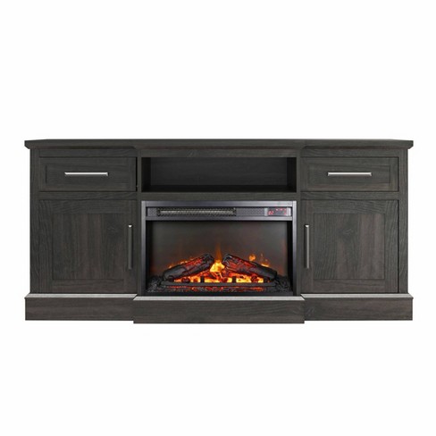 Target fireplace hot sale tv stand