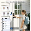 Itopfox Smart Fingerprint Door Lock with App Control, 7-in-1 Keyless Entry, Auto Lock, Emergency Power Port, Touchscreen Keypad, Biometric Lock - 4 of 4