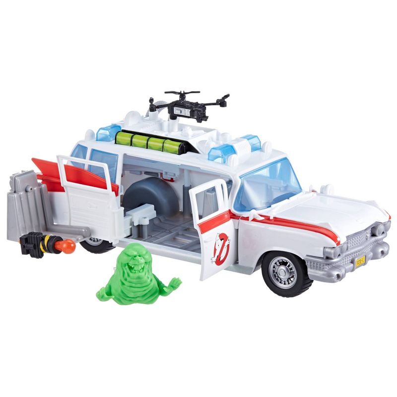 Ghostbusters Track and Trap Ecto-1 Toy Vehicle with Slimer Figure, 5 of 11