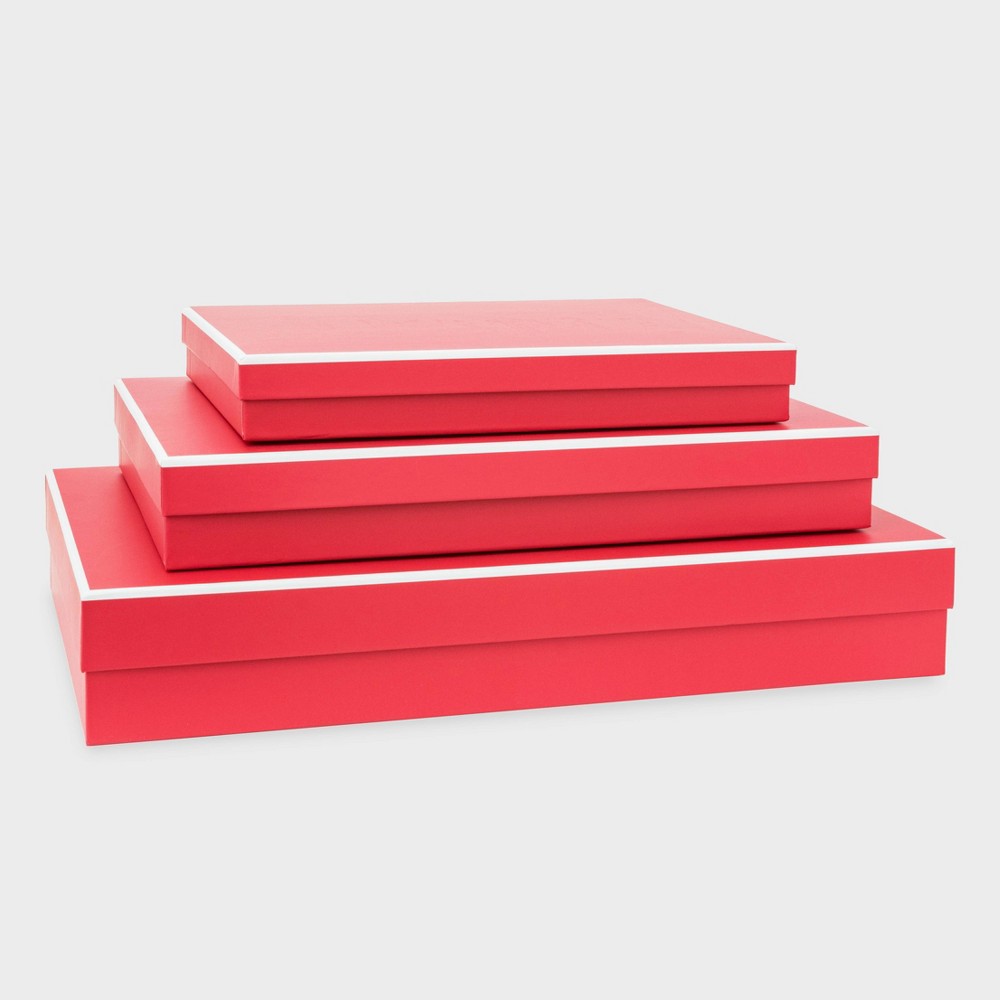 Red Shirt Boxes 3ct - Sugar Paper +