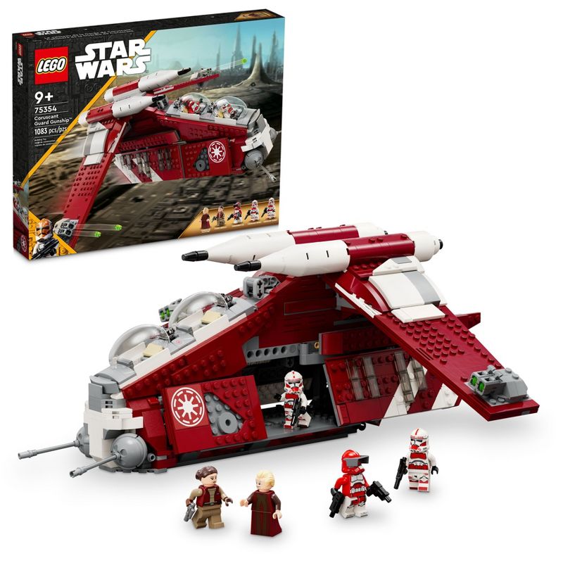 LEGO Star Wars: The Clone Wars Coruscant Guard Gunship 75354, 1 of 10