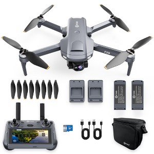 Contixo F29 Altura Max 4K GPS Drone with 3-Axis Gimbal, 5" Screen Remote, 3KM Range, 23-Min Flight, No FAA Needed - 1 of 4