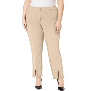Calvin Klein Womens Split Front Casual Trouser Pants - 1 of 1