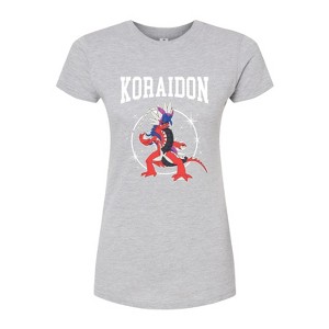 Women's - Pokémon - Koraidon Collegiate Fitted Graphic T-Shirt - 1 of 3